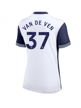 Tottenham Hotspur Micky van de Ven #37 Replika Hemmakläder Dam 2024-25 Kortärmad